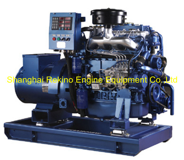 24KW 30KVA 50HZ CCFJ24J-W Weichai harbor marine diesel generator (WP3.9CD33E1-MP-H-24-4)