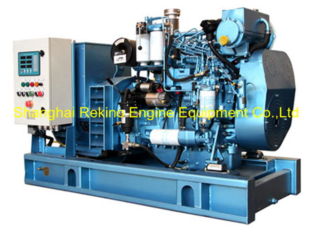 50KW 62.5KVA 50HZ CCFJ50J-W Weichai harbor marine diesel generator (WP4CD66E200-MP-H-50-4)